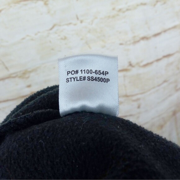 BoyGenius Band Hoodie Mens M Black Always An Angel Never A God Rock Indie Merch - Picture 10 of 10